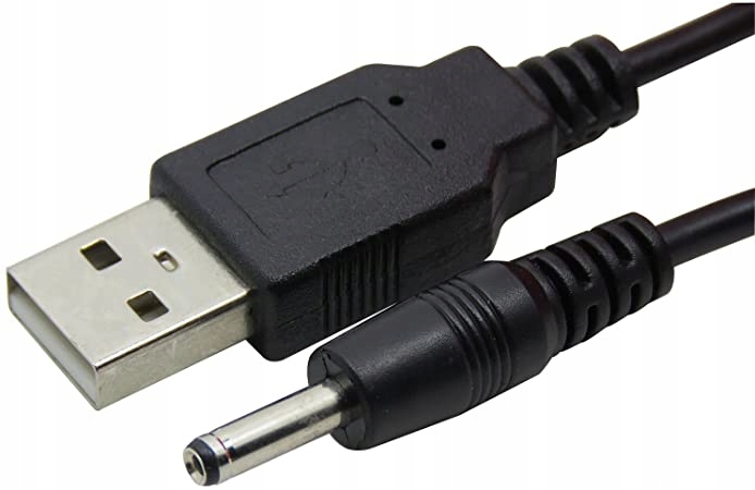 

Kabel zasilający Ładowarka Usb DC 3,5mm 5V 1m