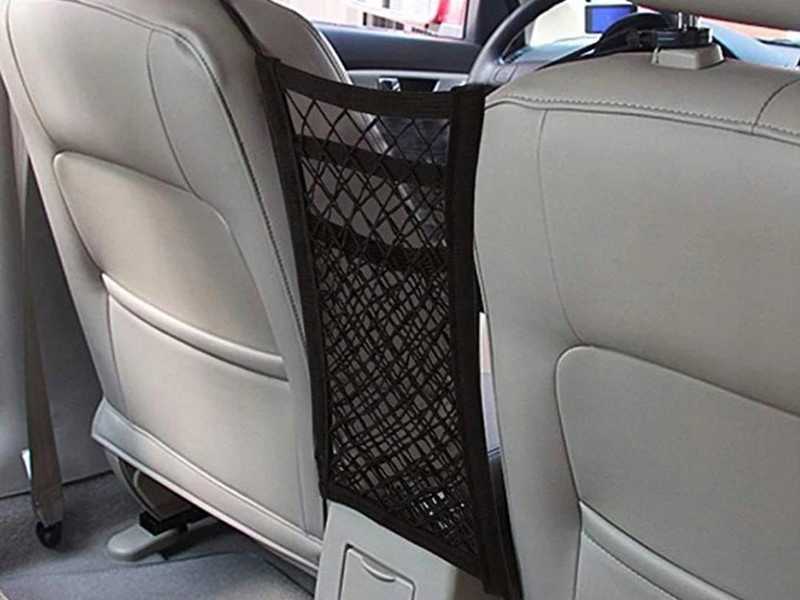 ORGANIZER MIĘDZY FOTELE SIATKA 25x30 2 KIESZIENIE Model przenośn