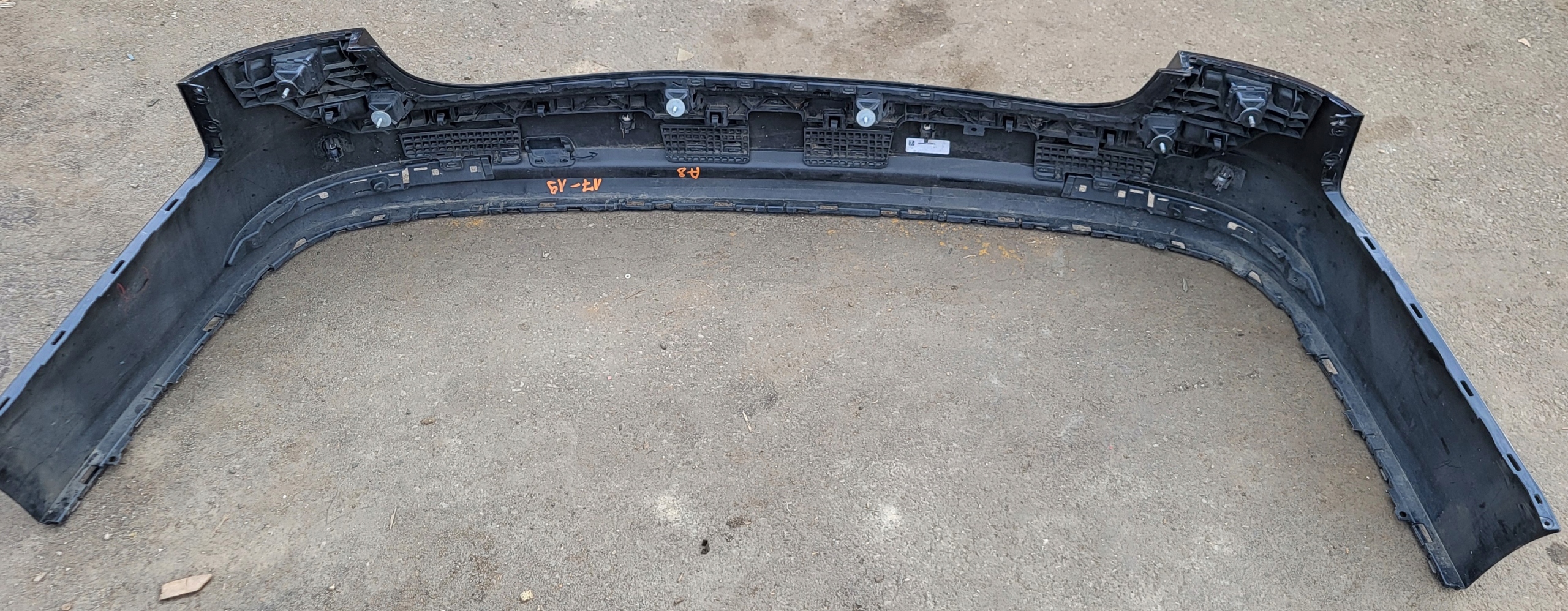 bumper rear rear part AUDI A8 D5 4N0 black original
