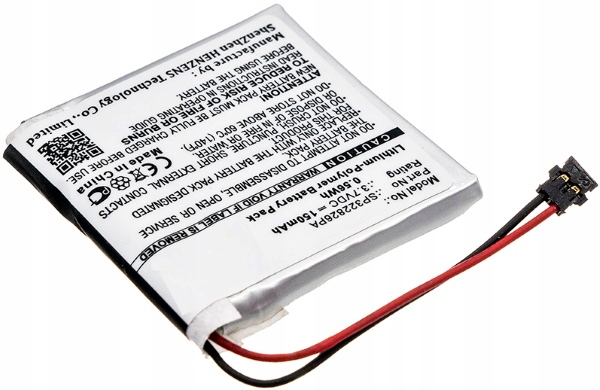 BATERIA AKUMULATOR SP322826PA DO TOMTOM SPARK 3 Materiał paska inny
