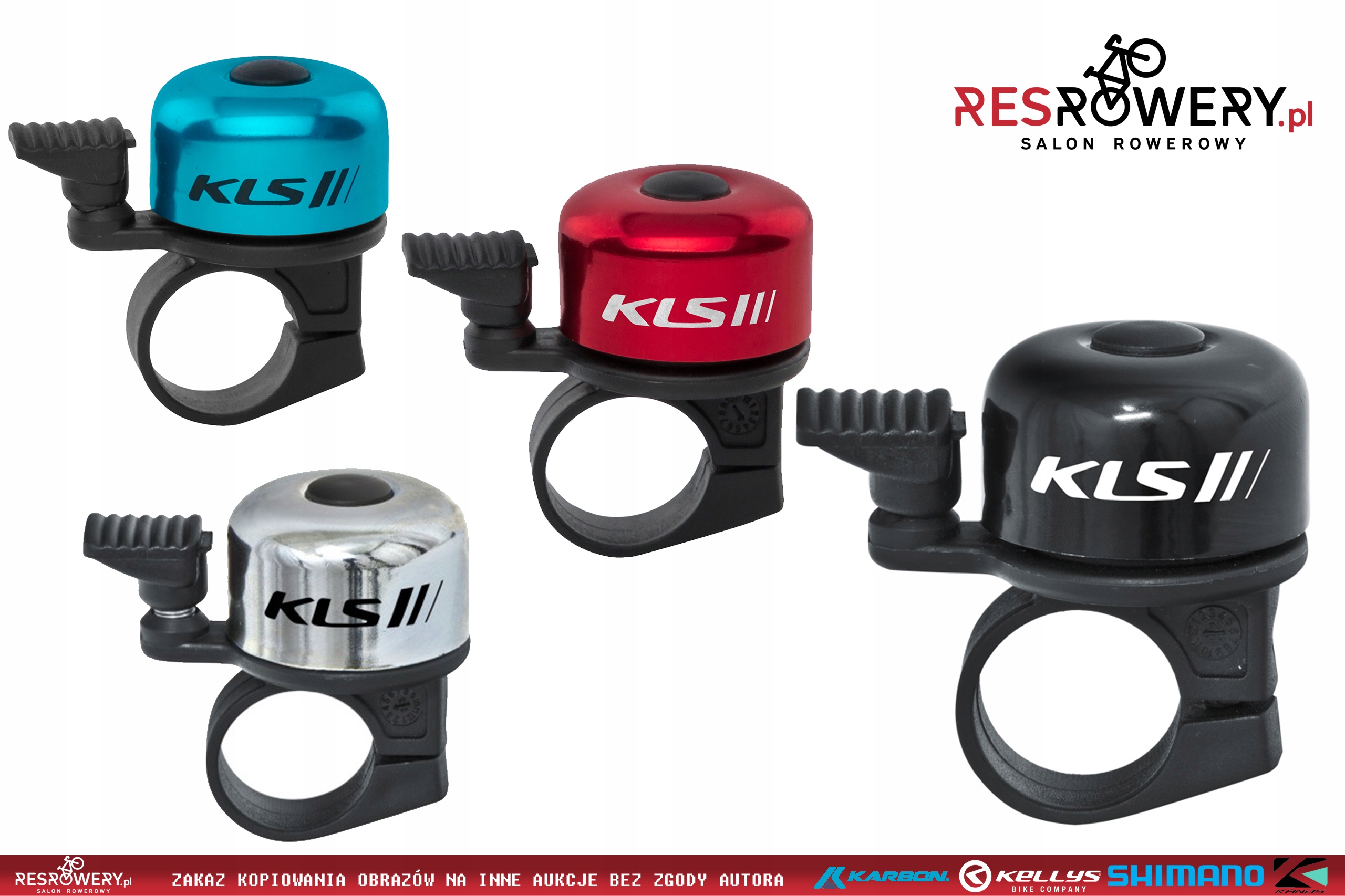 DZWONEK ROWEROWY ALU KELLYS KLS BANG 10 NIEBIESKI Kod producenta blue