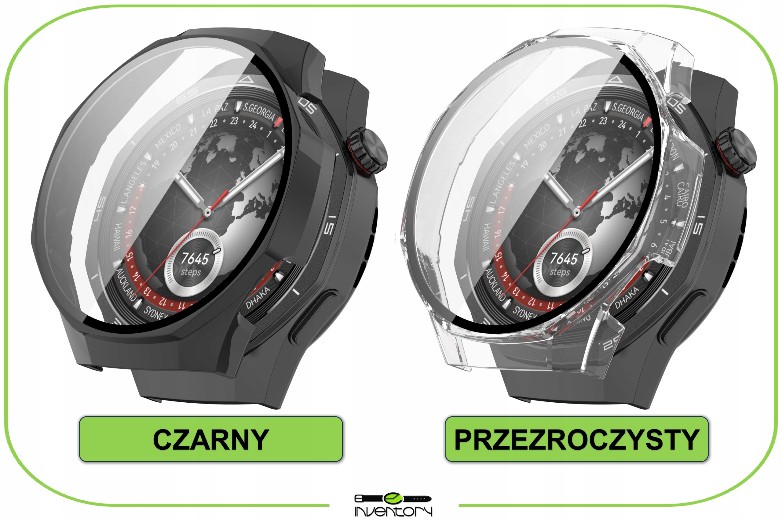 ETUI + SZKŁO HARTOWANE CASE OBUDOWA DO HUAWEI WATCH GT 5 PRO 46MM | KOLORY Marka Huawei