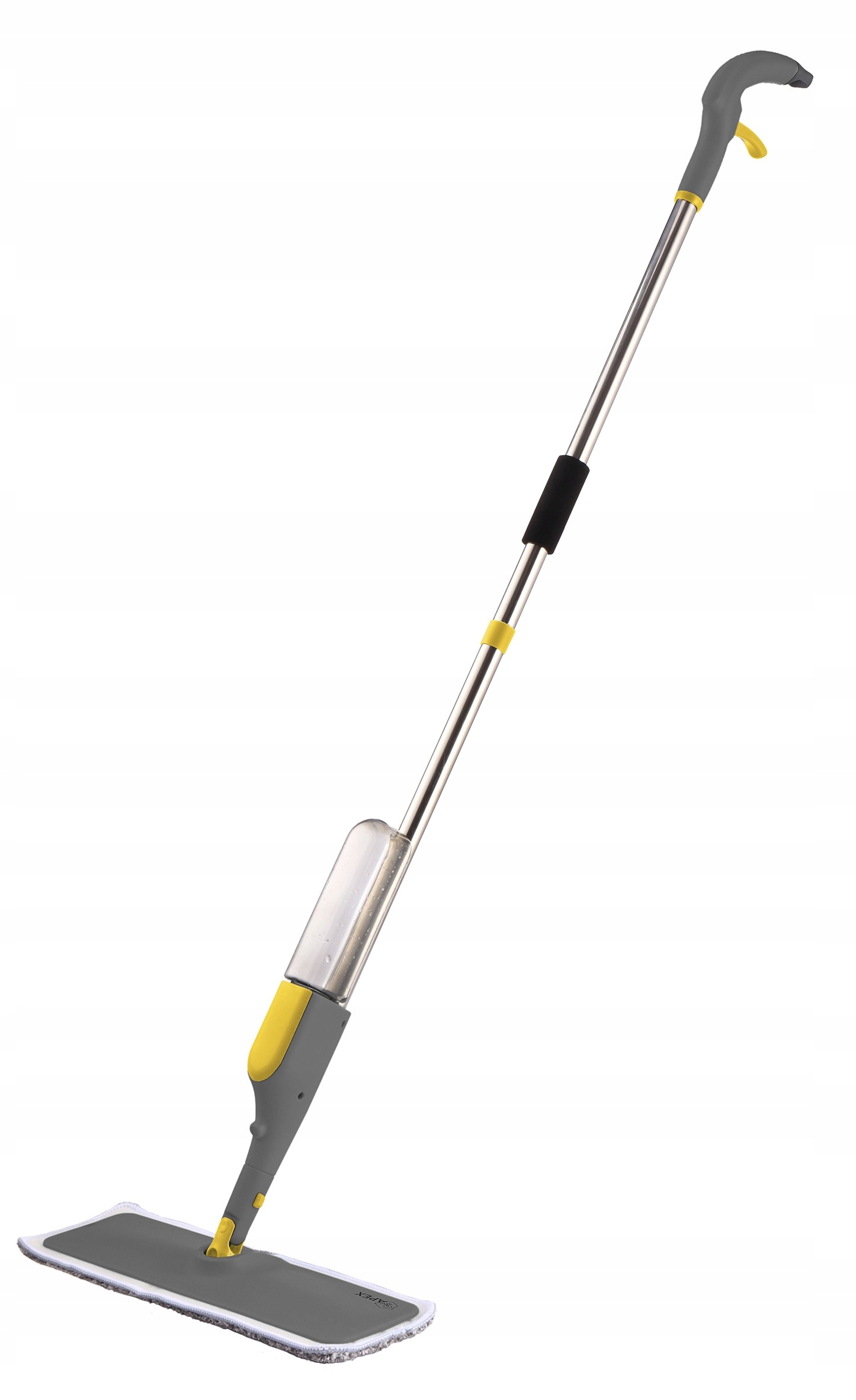 Levně Plochý Mop 40 CM Ostřikovač Nádoba Rotační Kapalina Apex Vlasy Výkonné