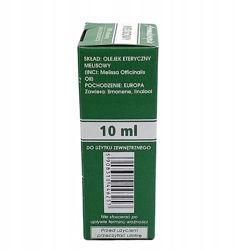 ETJA Olejek eteryczny naturalny - Melisowy 10ml Pojemność 10 ml