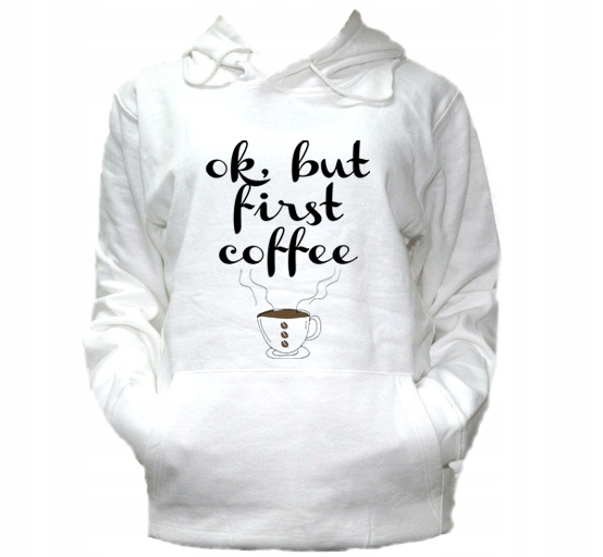 

M Bluza Kaptur Męska Kawa Coffeholic Coffee Kawosz