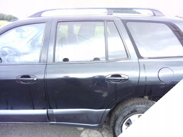 HYUNDAI SANTA FE 01-06 DRZWI LEWE TYLNE LT LAK ED