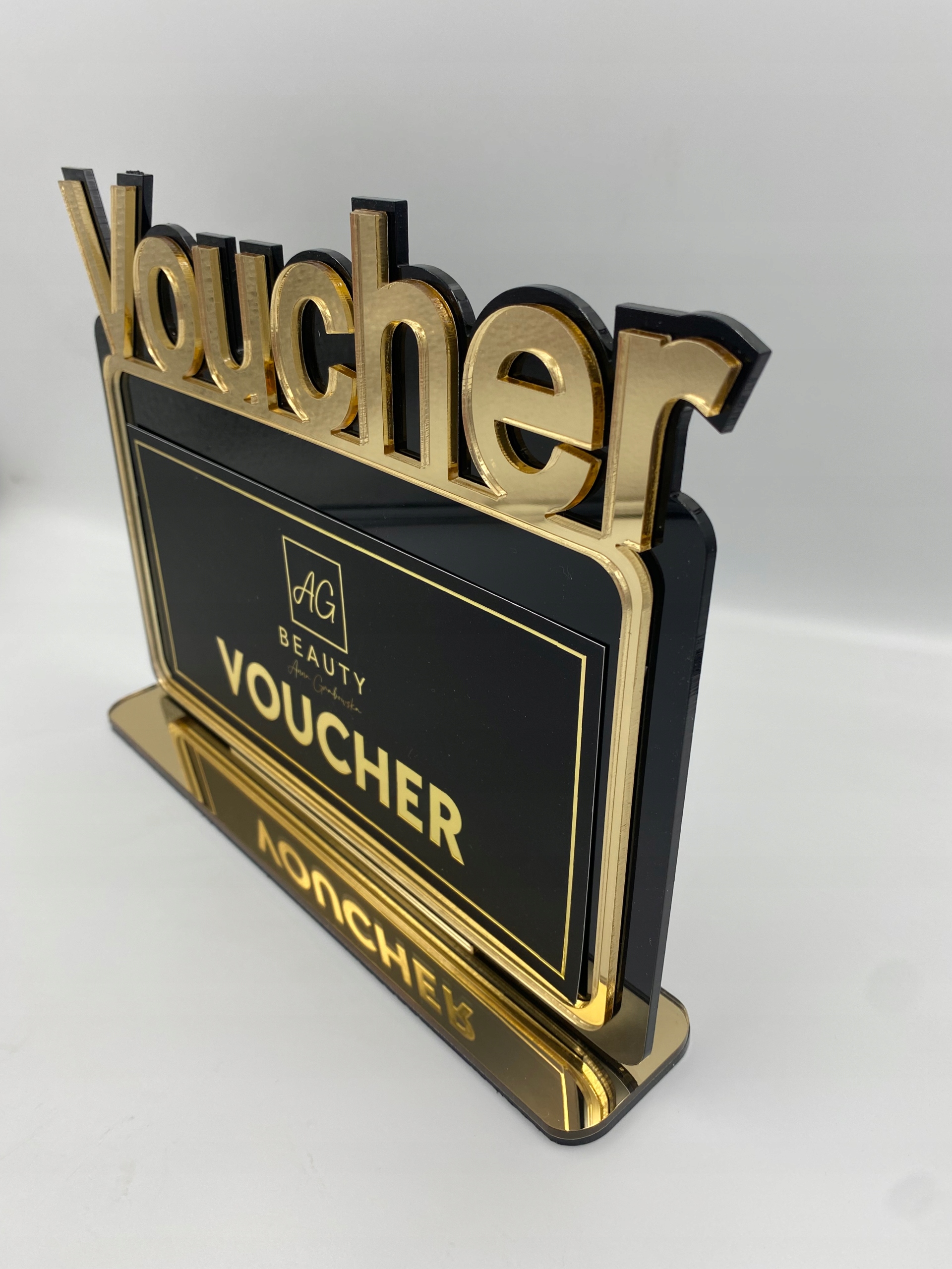 Stojak na Voucher podarunkowy NOWOŚĆ Stan opakowania oryginalne