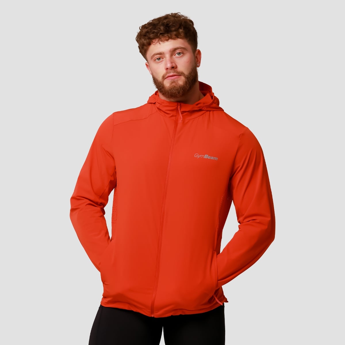GymBeam Kurtka do biegania Pulse Orange XXL