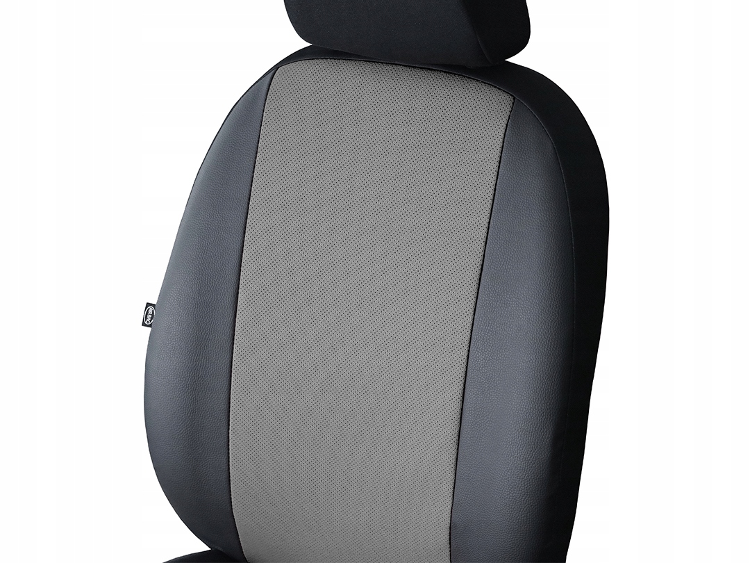 Pokrowce Skórzane Perforowane Szary SEAT zestaw Model Per-Grey