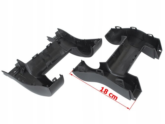 OBUDOWA LUSTERKA DŁUGIE RAMIĘ Master 3 III Movano Kolor czarny