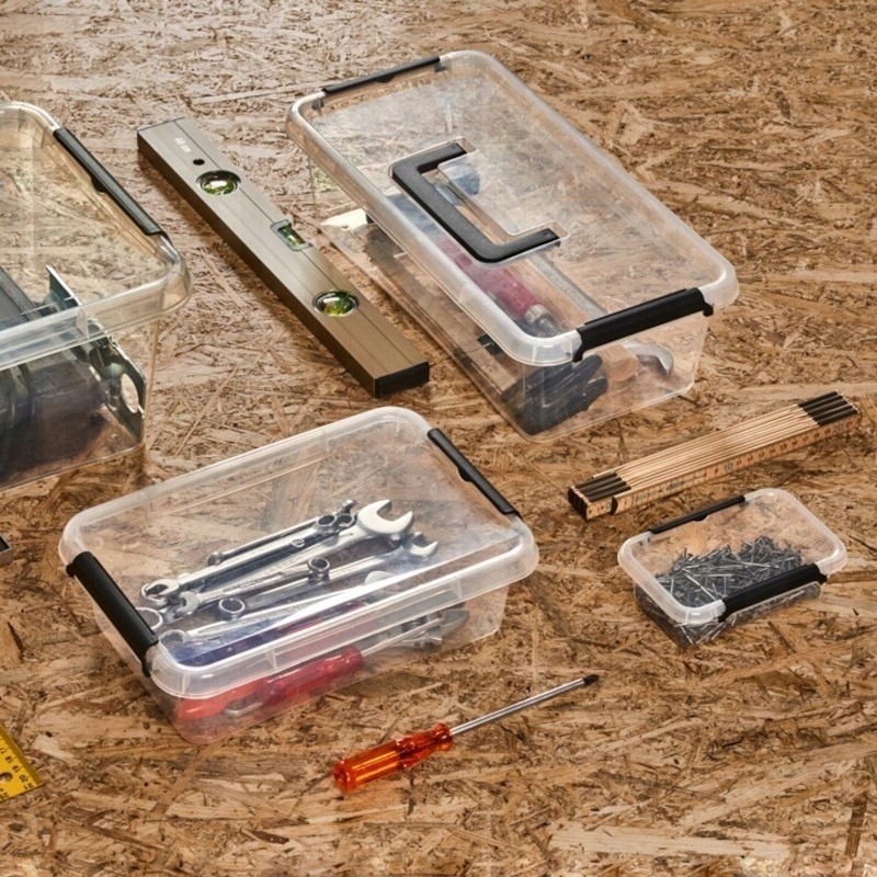 POJEMNIK PLASTIKOWY Z POKRYWKĄ RĄCZKĄ DOMOWY MOXOM SIMPLESTORE 8,5 L Przeznaczenie uniwersalne