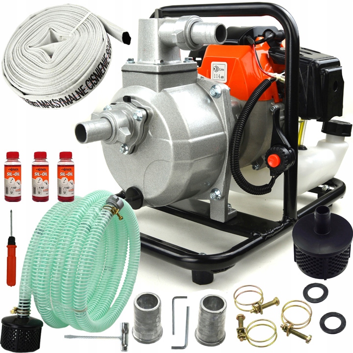 

Motopompa Pompa Spalinowa 1" Do Wody Wężę