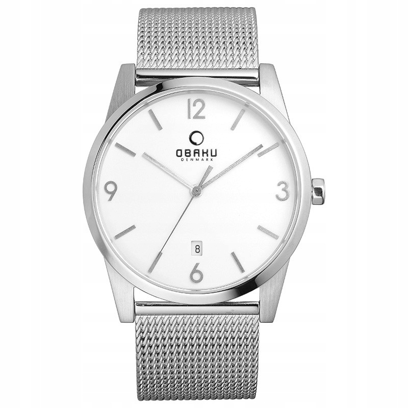 Pánské Hodinky Obaku Denmark V169GDCIMC stříbrné