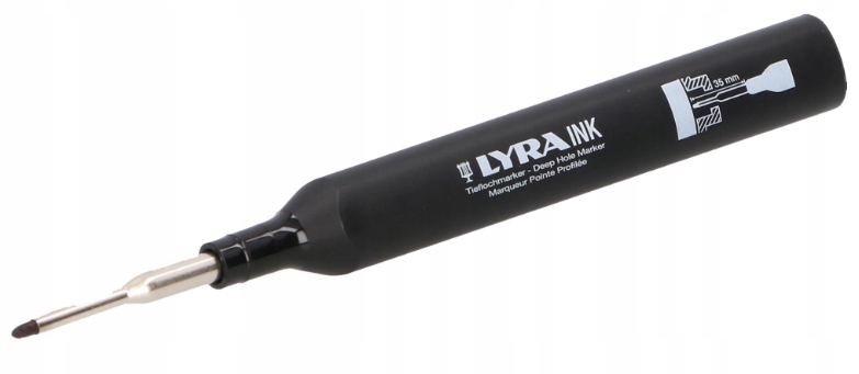 Lyra Ink Marker do głębokich otworów czarny Marka inna