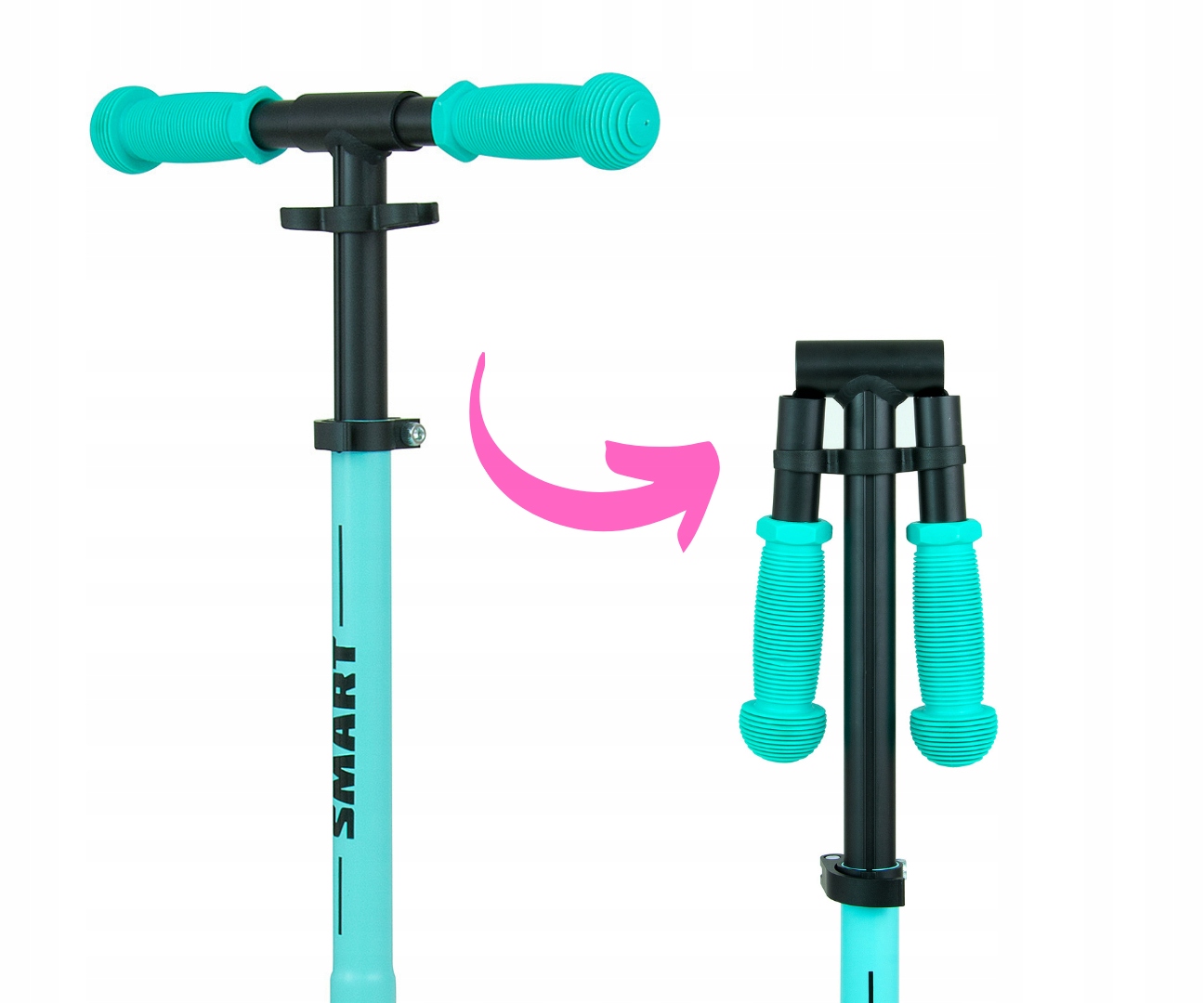 Hulajnoga Scooter Smart Niebieska Milly Mally 4+ Rozmiar ramy brak informacji