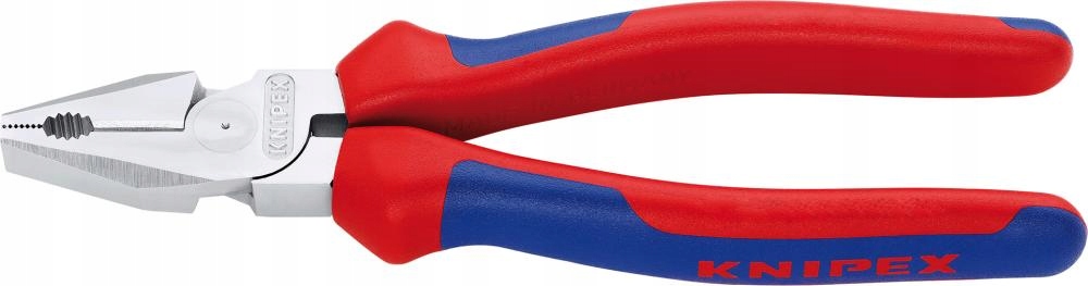 Univerzální kleště se zvýšeným převodem chromované 180 mm Knipex