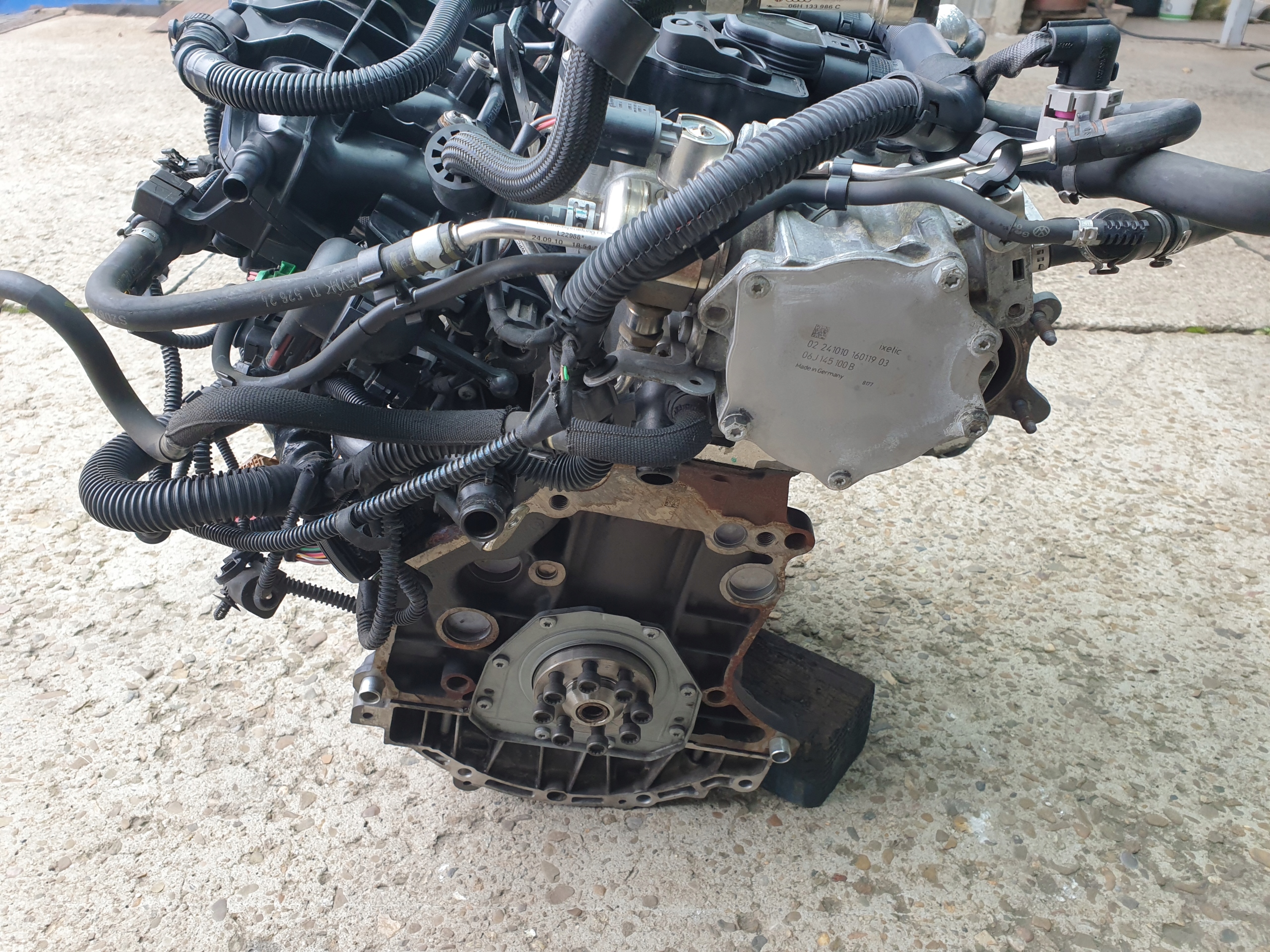 engine 1.8 TSI CDH CDHB SEAT EXEO 160KM 124 TYS KM 2011 rok