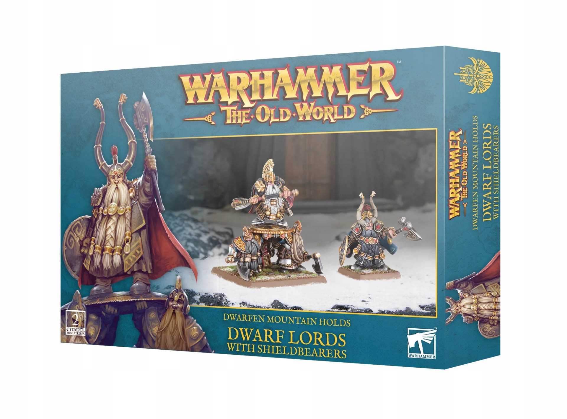 DWARF/M/H: DWARF LORDS W/SHIELDBEARERS Pre-order NEW