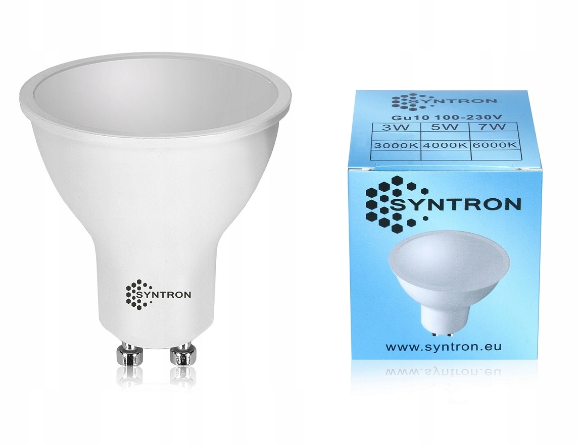 

Żarówka Led GU10 5W biały zimny 2835 Smd