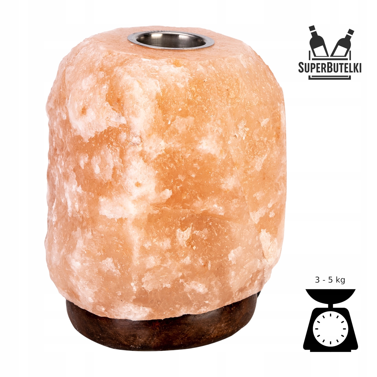 LAMPA SOLNA AROMATERAPIA JONIZATOR SÓL HIMALAJSKA Kolor dominujący pomarańcze i czerwienie