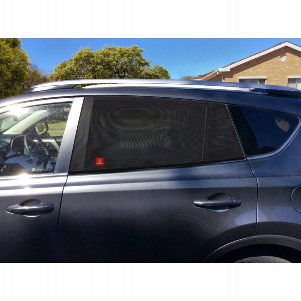 OSŁONY OKIENNE DO SAMOCHODU 2 SZT Royal Rascals czarne ROLETY szczelne Producent inny