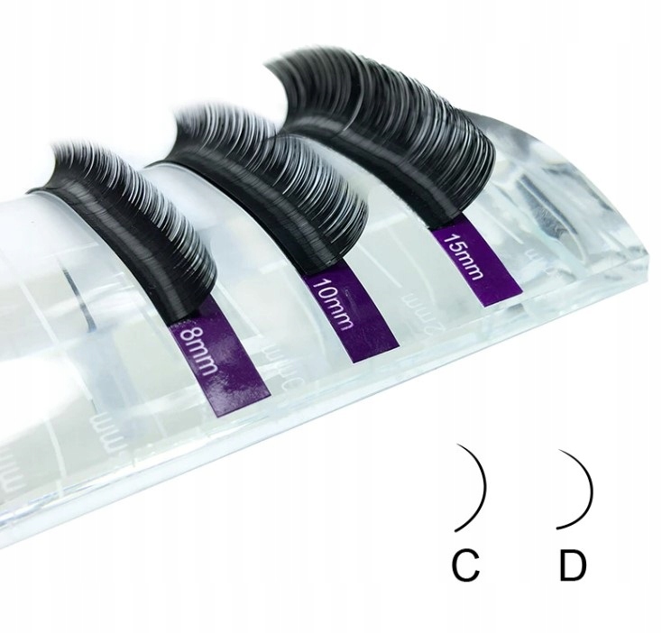 Rzęsy NAGARAKU Premium Mink C 0,07 11mm 16 pasków Typ syntetyczne