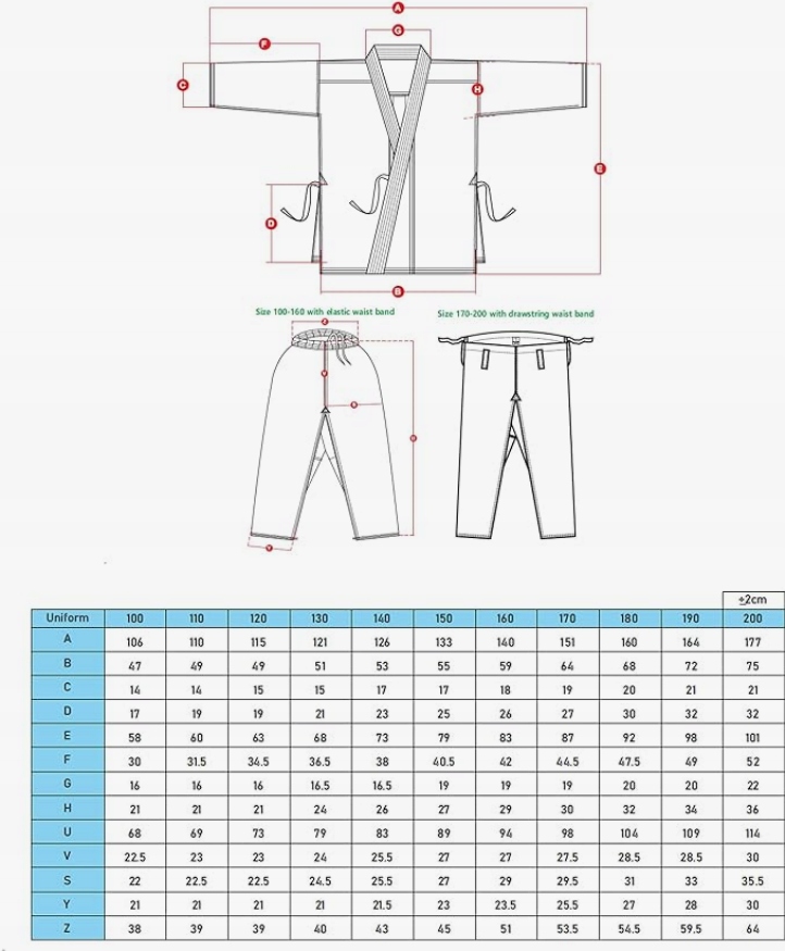 Kimono karate Ippon Gear KI200 białe rozmiar 170 Rozmiar inny