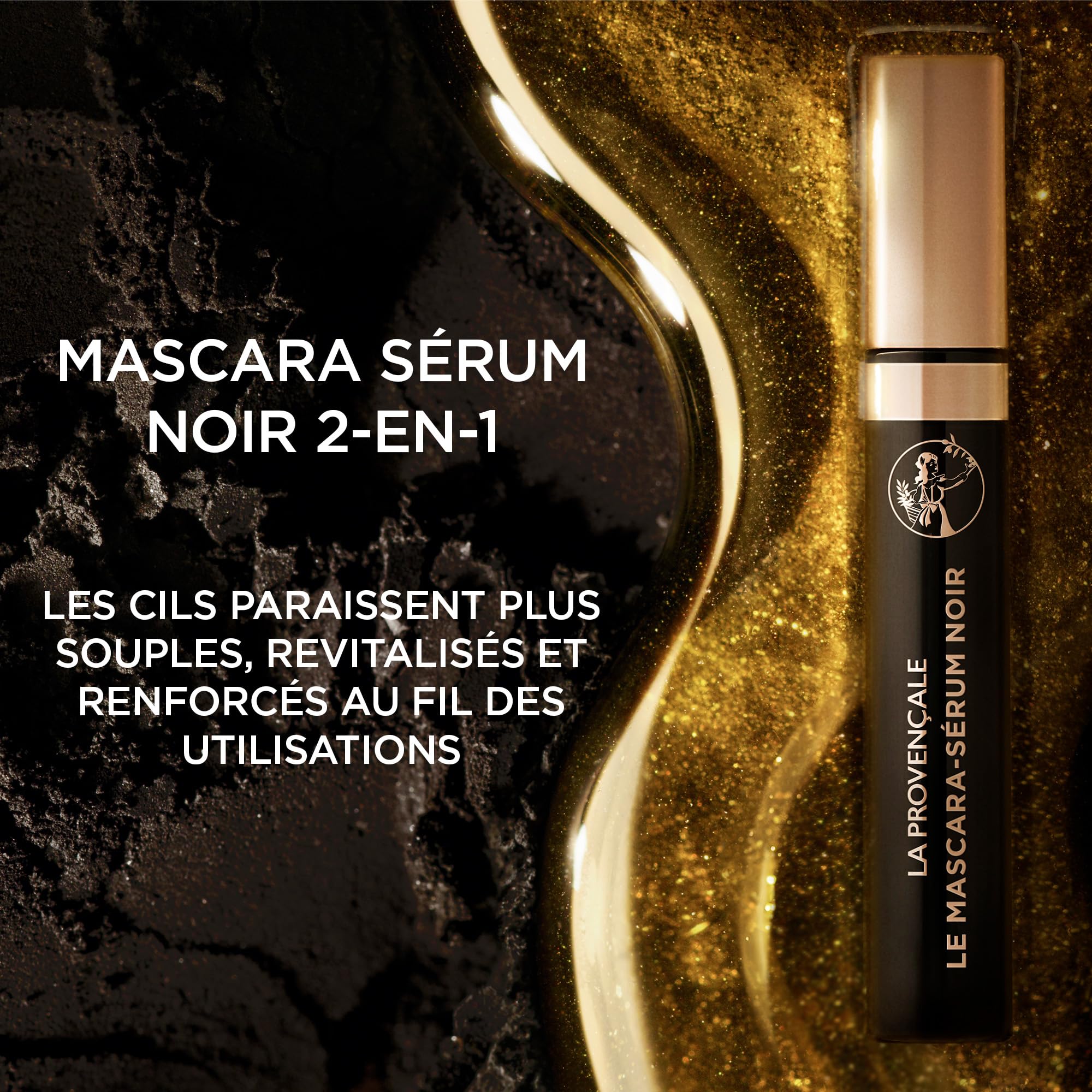 LA PROVENCALE Serum Do Rzęs Czarny 2w1 Wzmacniający Makijaż — miniatura 2