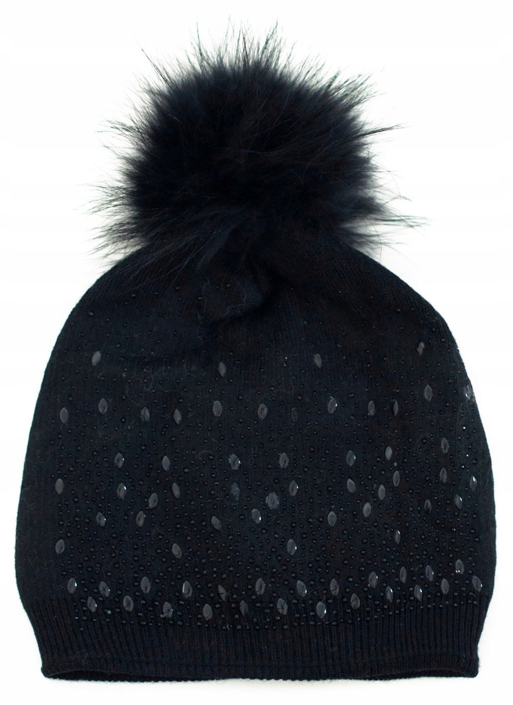 

Szaleo nakrapiana Czapka jenot Pompon cz15537-3
