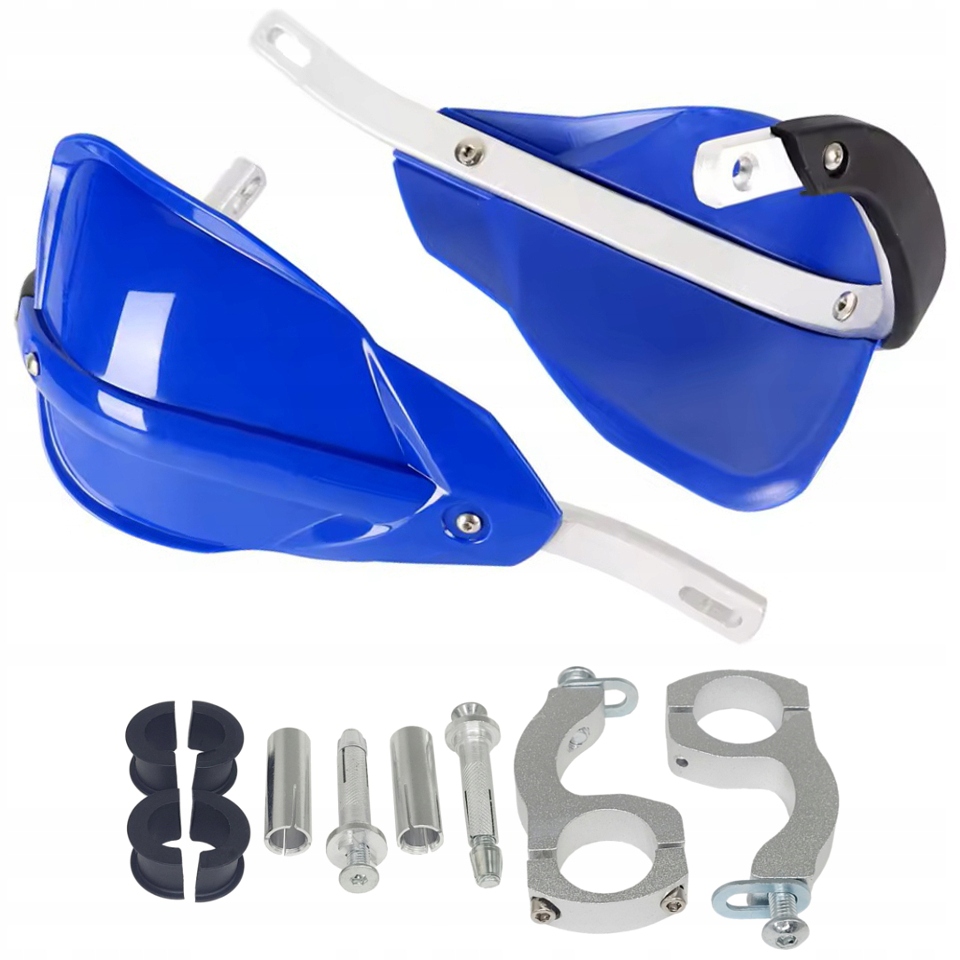 Handbary Osłony Dłoni z Aluminiowy Rdzeń Atv Quad Cross Pitbike Mocne Delux