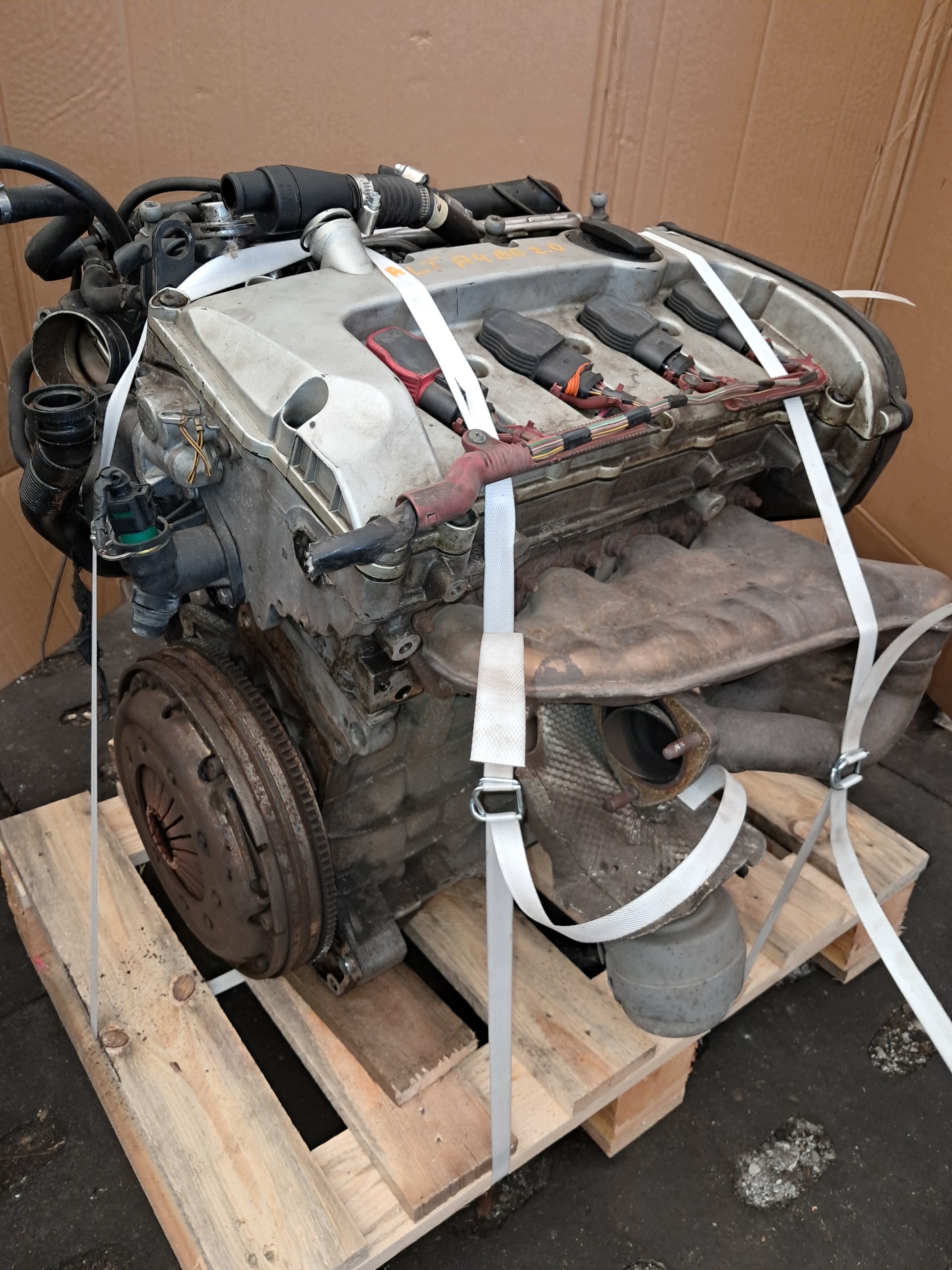 engine complete 2.0 20V ALT AUDI A4 B6 PEWNIAK ODPALONY