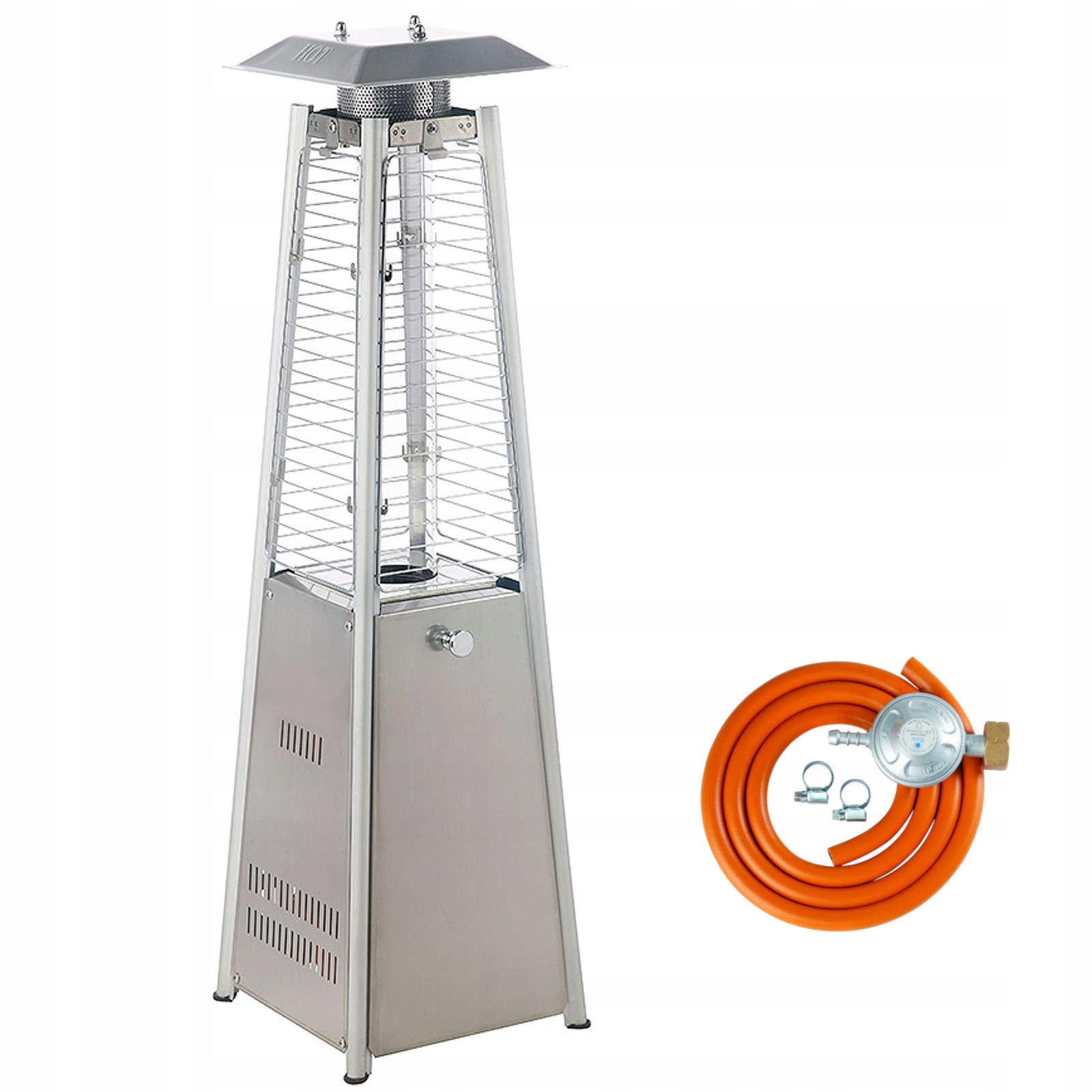 Plynová lampa na stolový ohrievač na plyn Piramida Mini na plyn