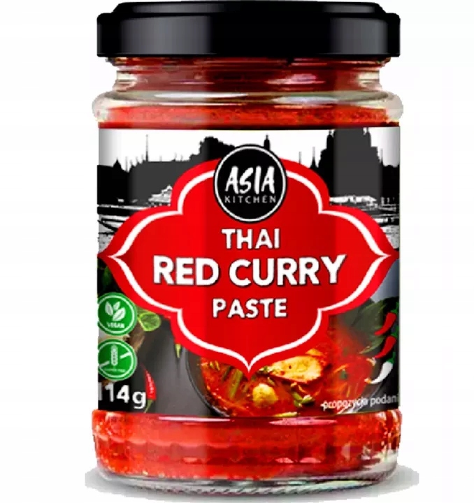 

Pasta curry czerwona 114g Asia Kitchen
