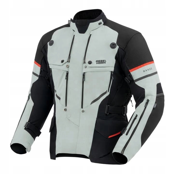 Bunda Rebelhorn Range Grey/black/red Darčeky