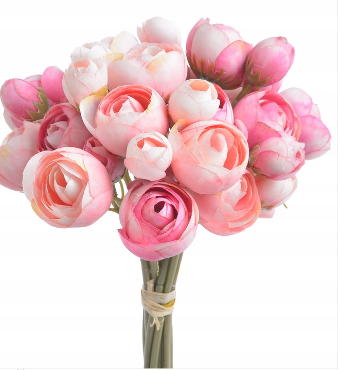 KAMELIA BUKIET camelia 36 kwiatów PASTELOWE KOLORY