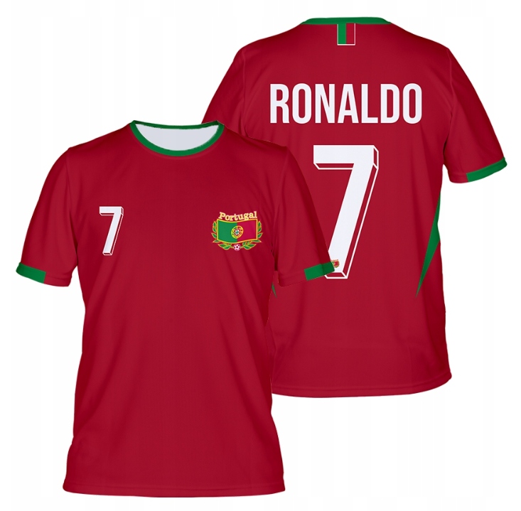 Koszulka Ronaldo Portugalia dla dziecka koszulka piłkarska Euro 24 r.140 cm