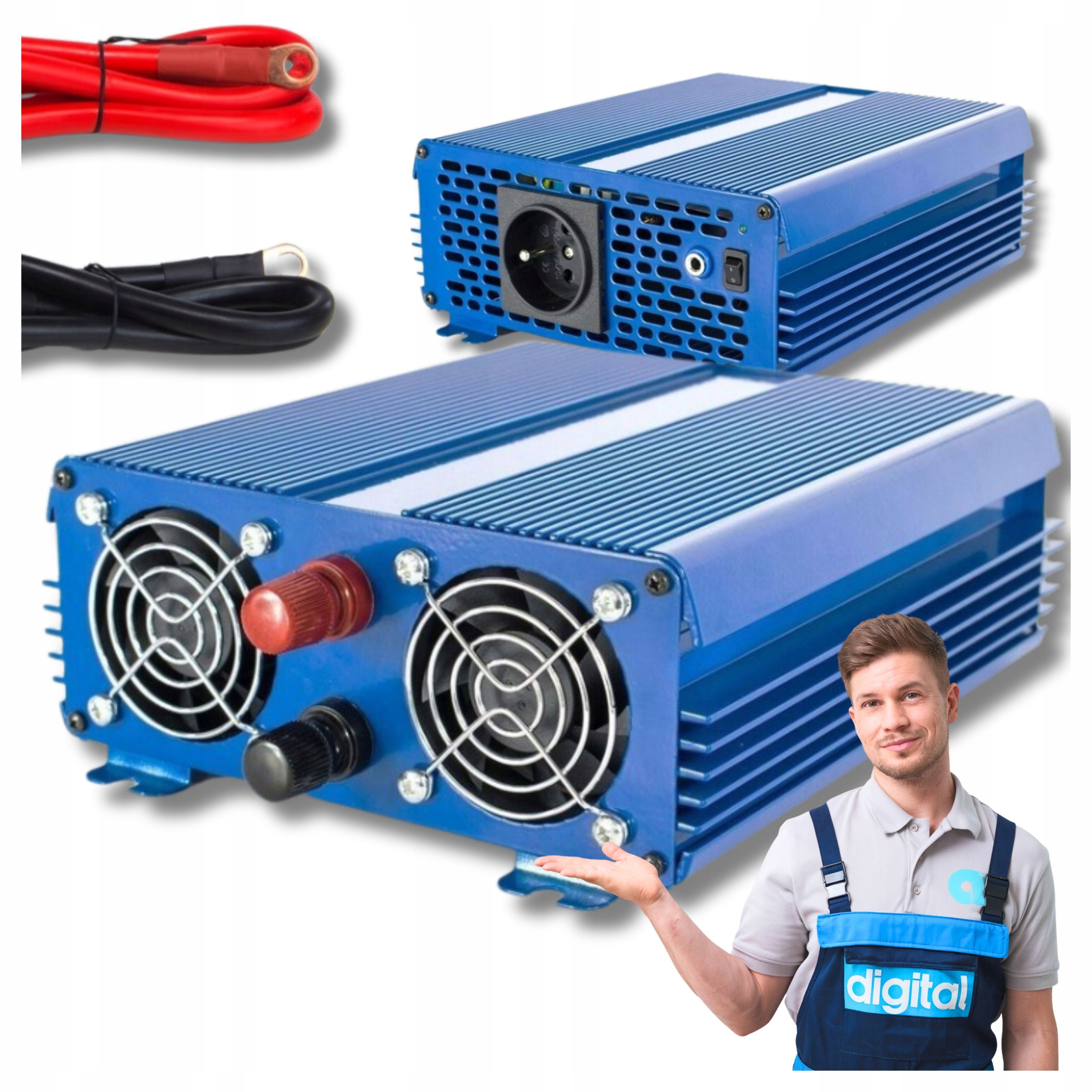 Przetwornica napięcia VOLT POLSKA prądowy 12V 230V próbnik