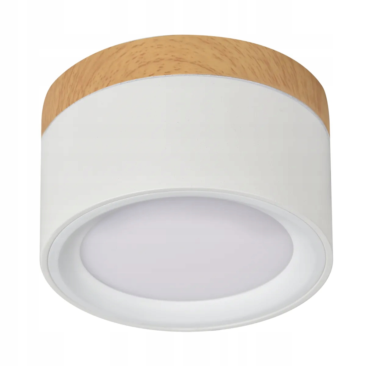 Oprawa natynkowa Tori biała z drewnem IP44 LED Inspire Marka 101lights