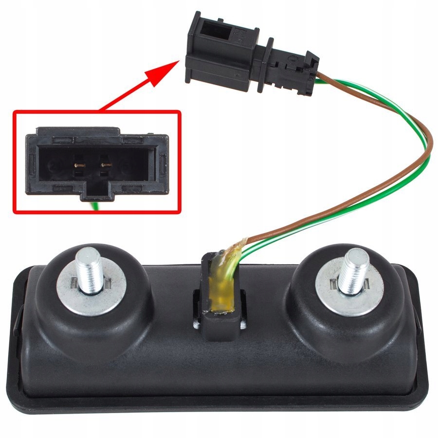 SKODA FABIA H/B I 99-08 PRZYCISK OTWIERANIA KLAPY Kolor czarny