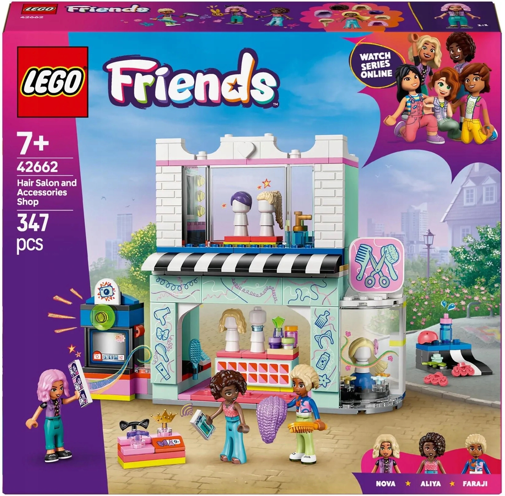 Lego Friends 42662 Kadeřnický Salon A Obchod S Ozdobami, Stavebnice