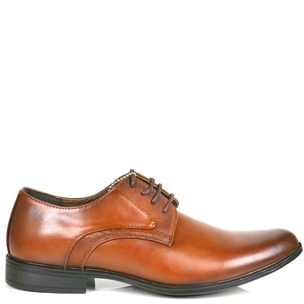 Pánské Polobotky Elegantní Pantofle Hnědé Hladké Top J6 iButy