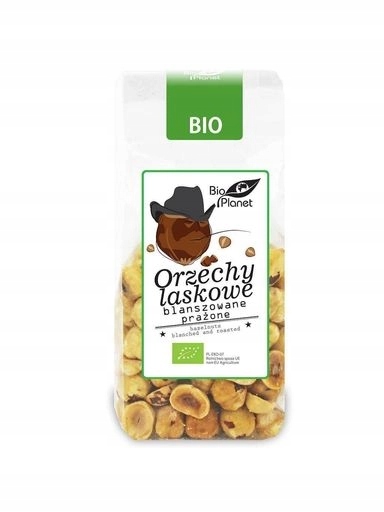 3x Bio Planet Lískové Ořechy Pražené Blanšírované Bio 100 g Bí