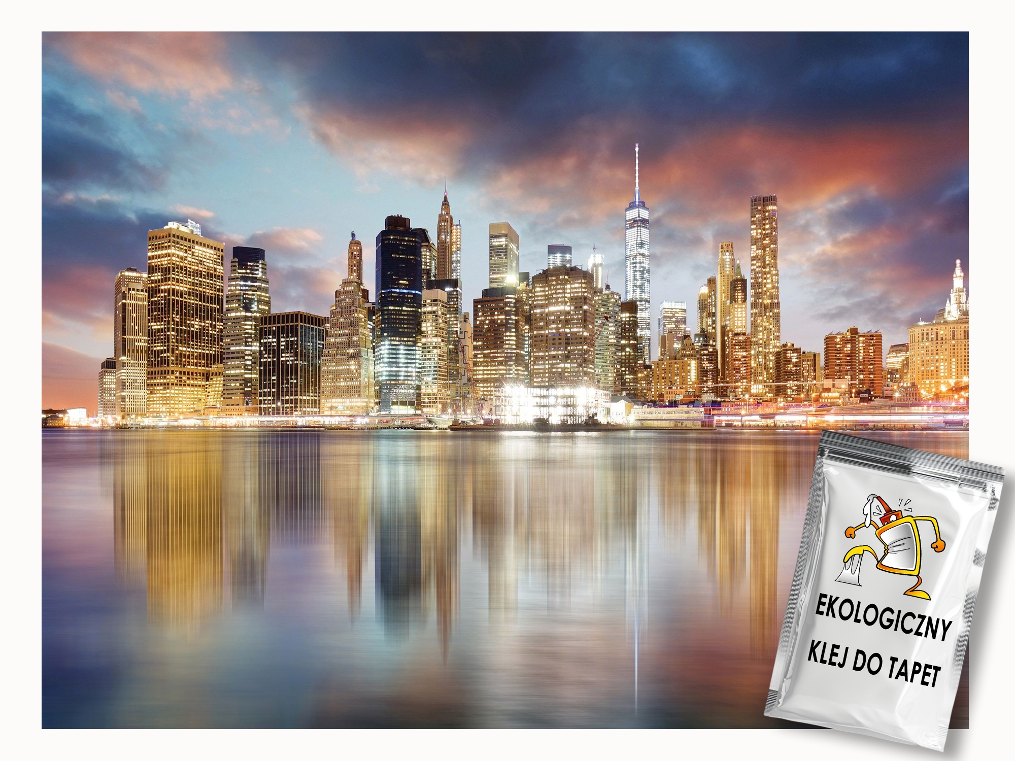 Fototapeta Flizelina Město New York Manhattan Brooklyn 400x280 lepidlo