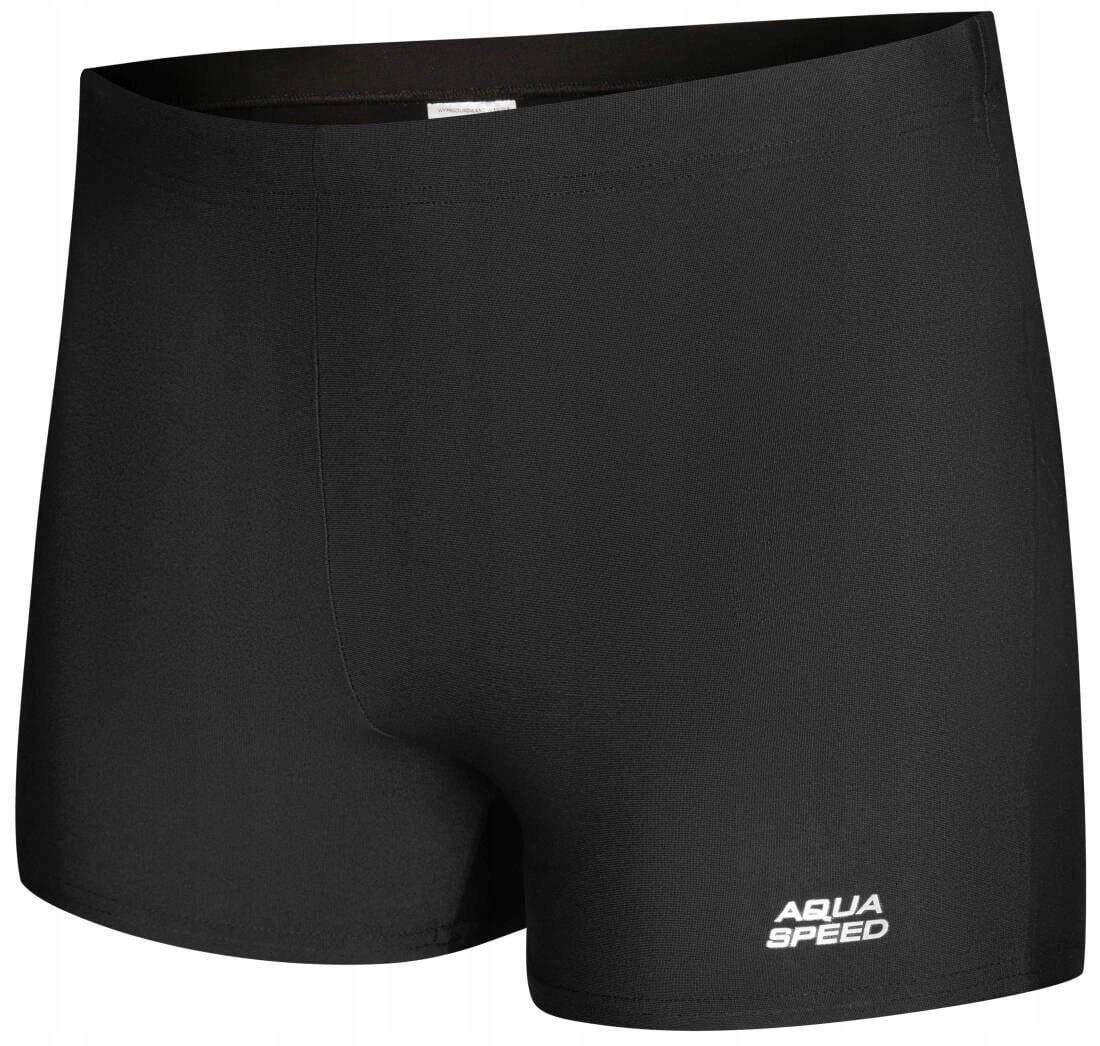 AquaSpeed Spodenki pływackie Patrick czarne kolor 01 XL