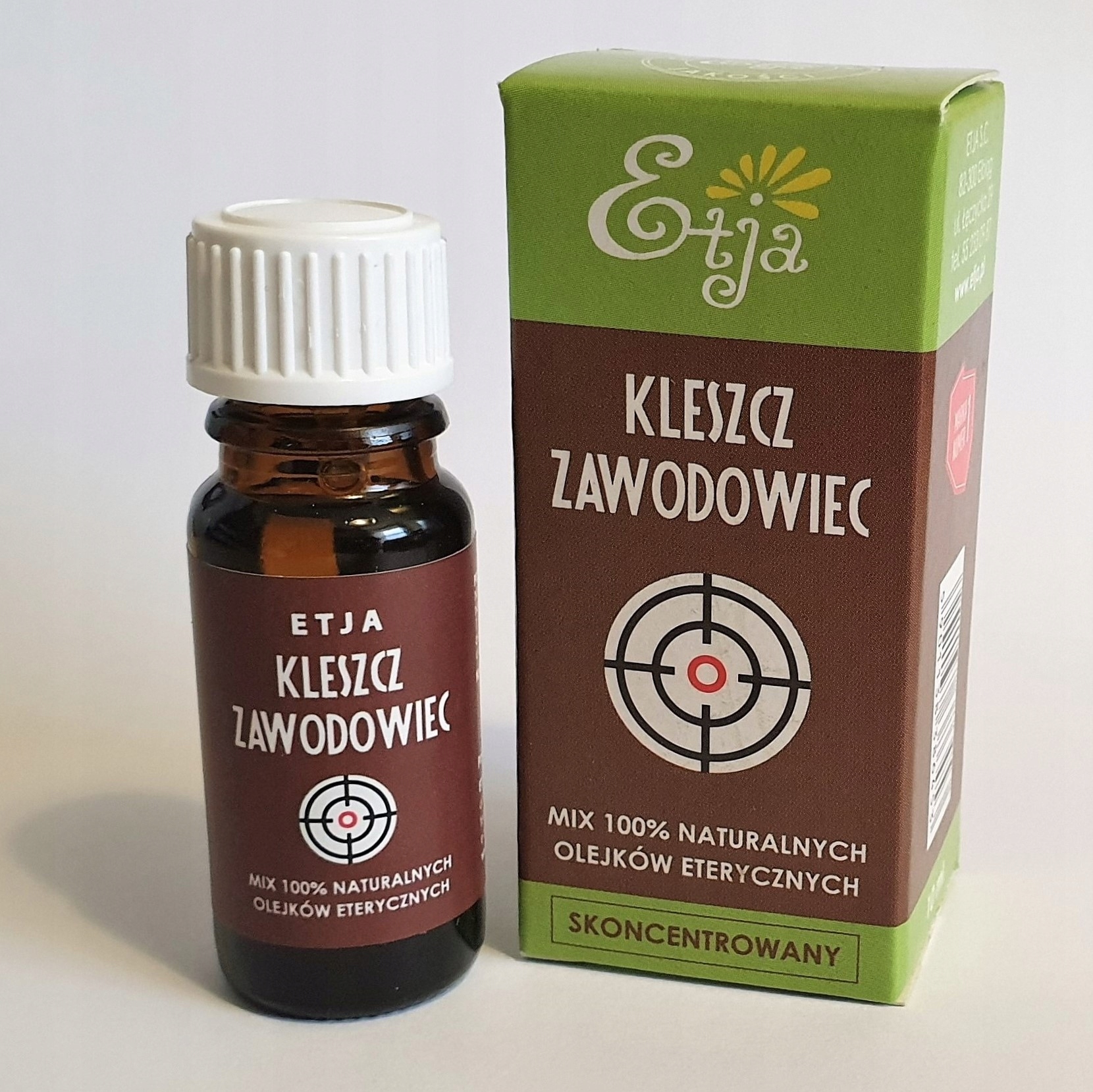 

Etja Kleszcz Zawodowiec mix olejków 100% natural