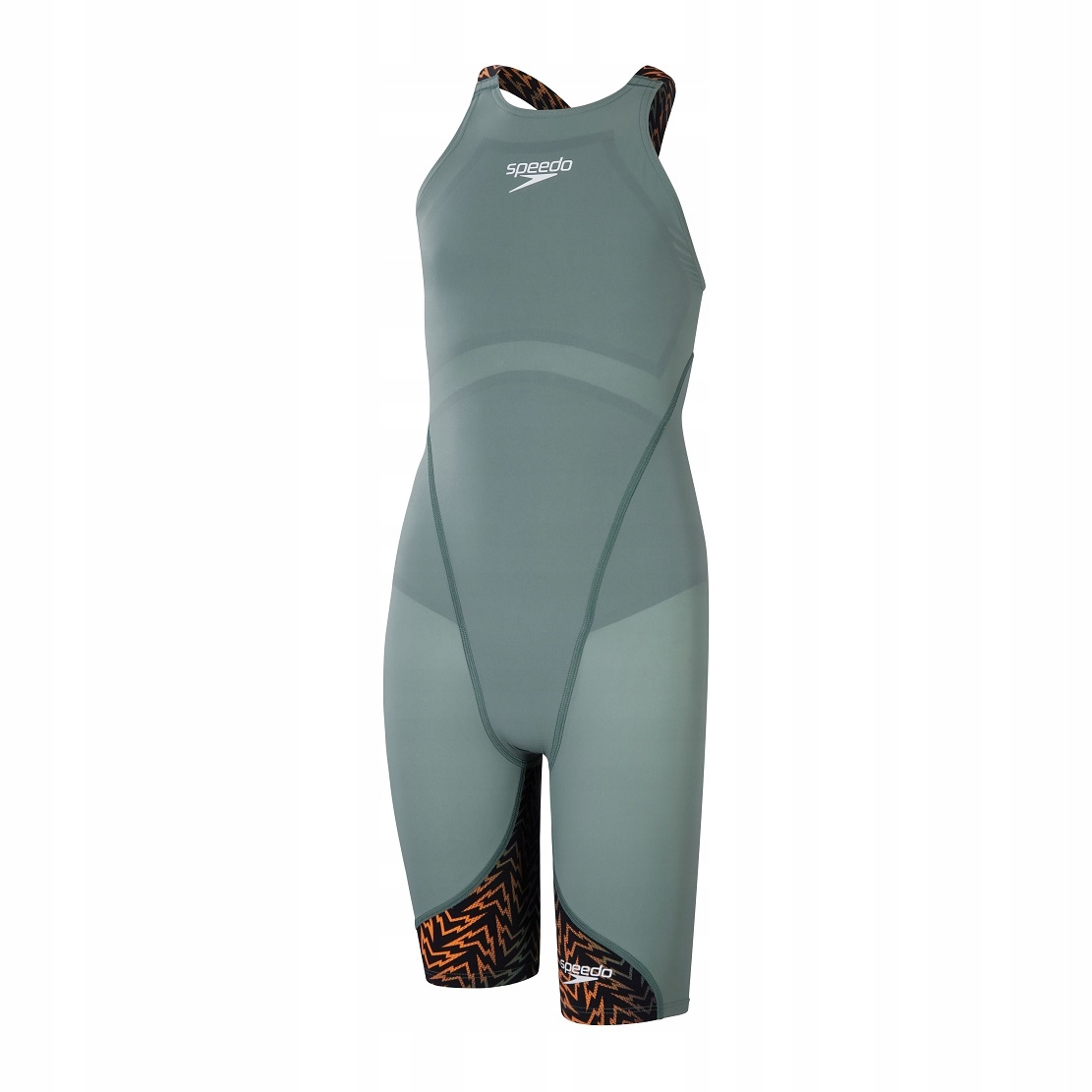 Strój startowy pływacki dla dziewczynki Speedo Lzr Ignite Kneeskin 164cm
