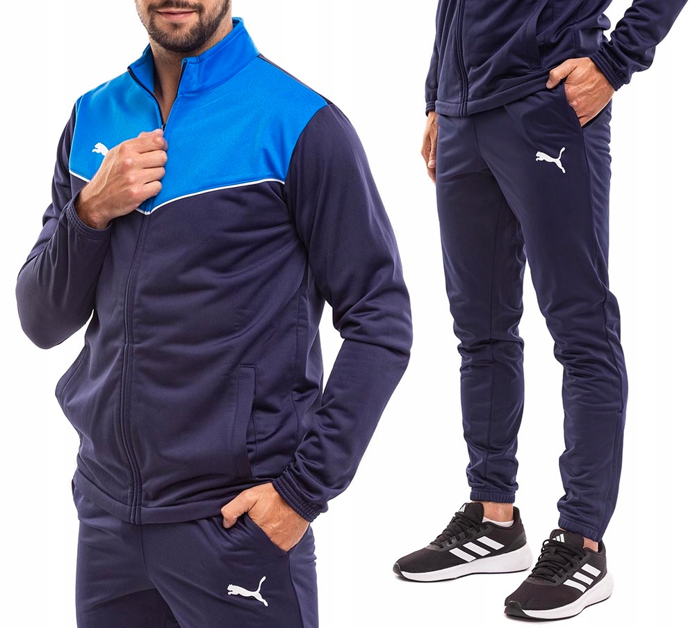Teplákovka Pánský komplet Puma Sportovní set Mikina Kalhoty IndividualRISE vel. S