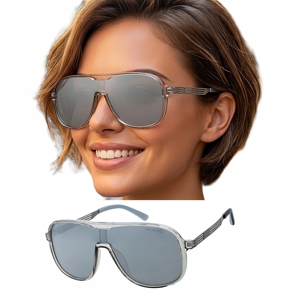 Okulary Przeciwsłoneczne Damskie Męskie Polaryzacyjne Polarzone Sportowe Ce