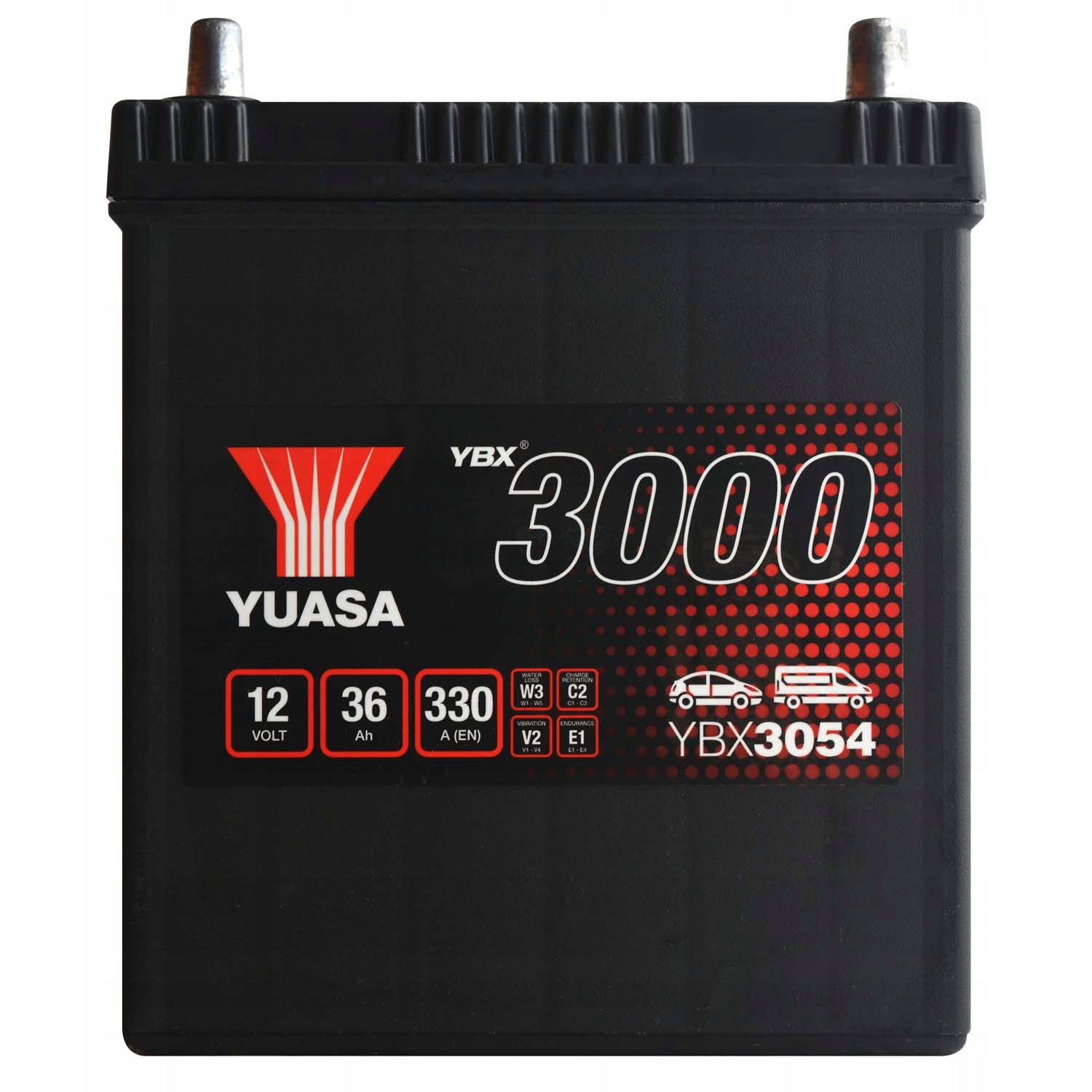 

Yuasa YBX3054 36Ah 330A P+ Tico Ybx 3054 Japan