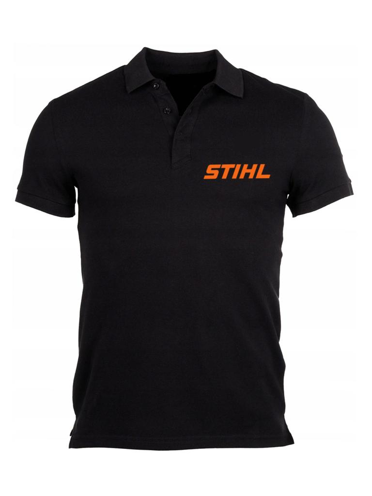 POLÓWKA STIHL KOSZULKA POLO MĘSKA CZARNY M